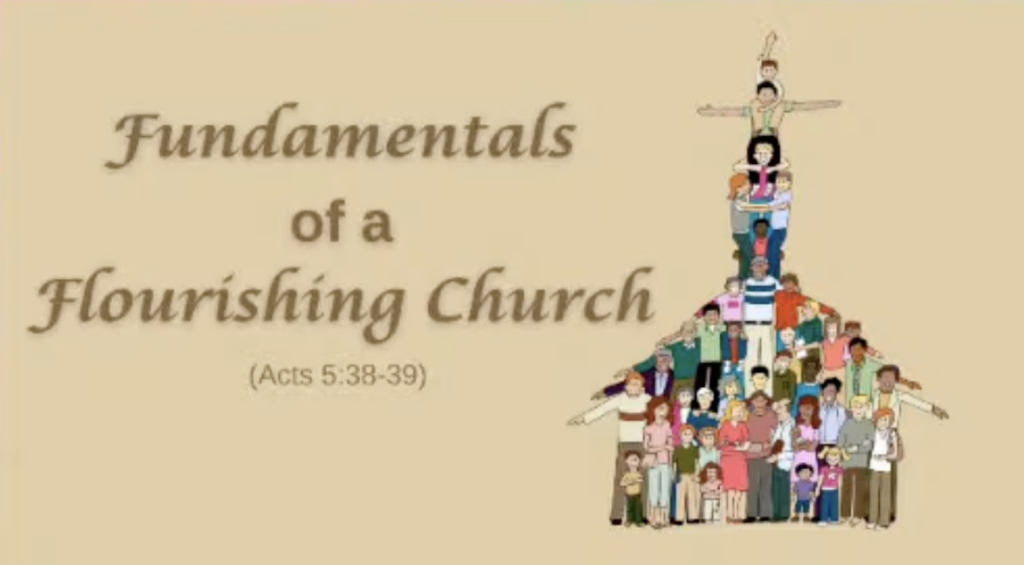 “Five Fundamentals of a Flourishing Church”